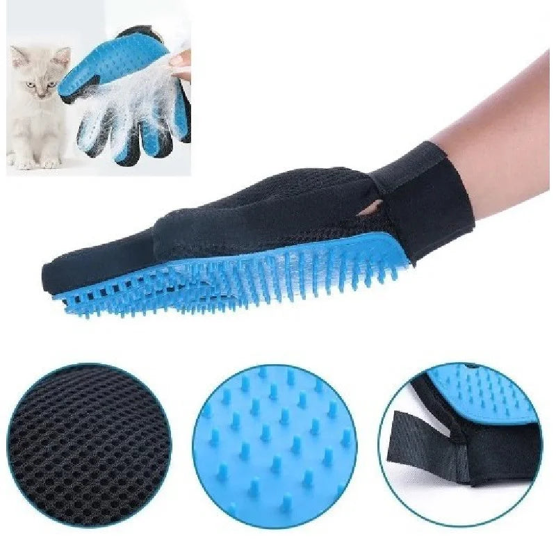 Luva Prática para Limpeza a Seco ou Molhado – Ideal para Pets, Cães e Gatos