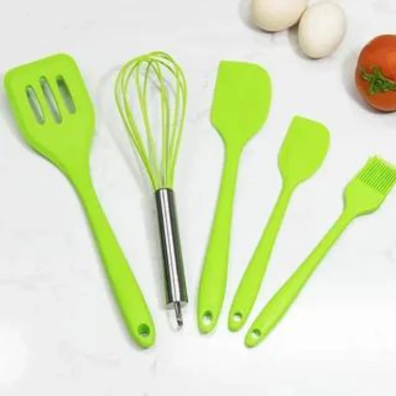 Kit 5 Utensílios de Cozinha - Design Moderno e Resistente