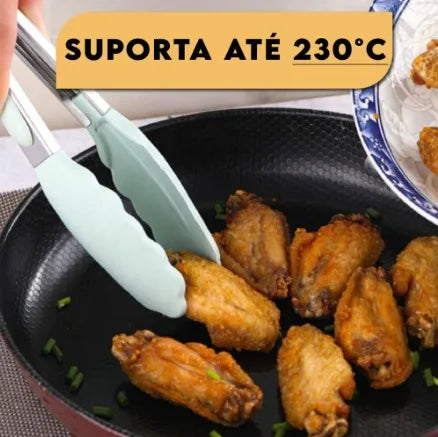 Kit de Utensílios de Cozinha em Silicone – 12 Peças (Colher, Espátula e Mais) com Suporte – Livre de BPA e Antiaderente