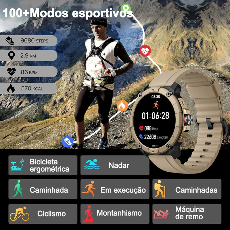 MASX Oasis X: O Smartwatch Premium com Alexa, GPS e Tela Ultra HD para Revolucionar Seu Estilo de Vida!