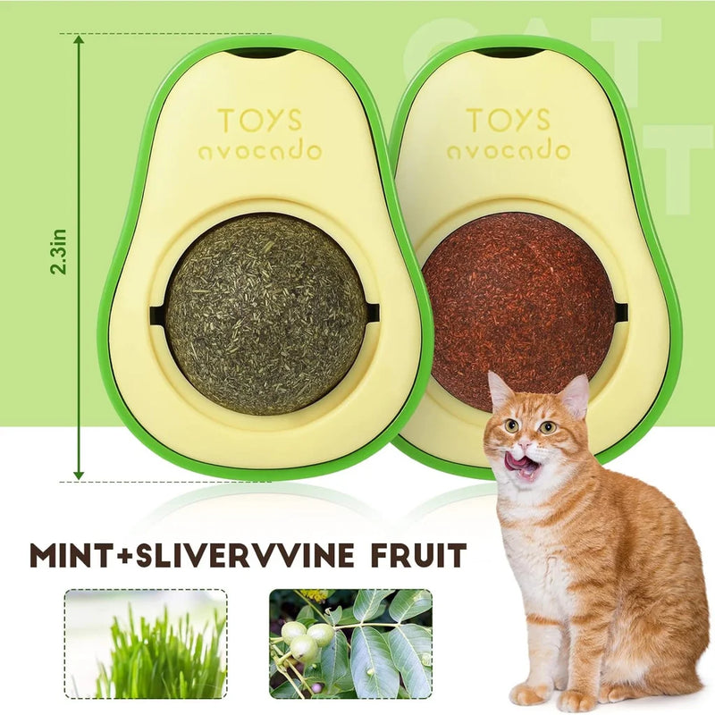 Abacate Catnip para Gatos – Reduz o Estresse, Aumenta a Diversão, Afia os Dentes e Melhora a Saúde Bucal em um Brinquedo Seguro e Atóxico! Ideal para Estimular o Apetite e Promover o Bem-Estar do Seu Pet!