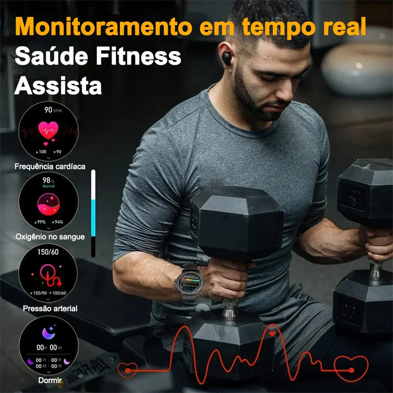 MASX Oasis X: O Smartwatch Premium com Alexa, GPS e Tela Ultra HD para Revolucionar Seu Estilo de Vida!